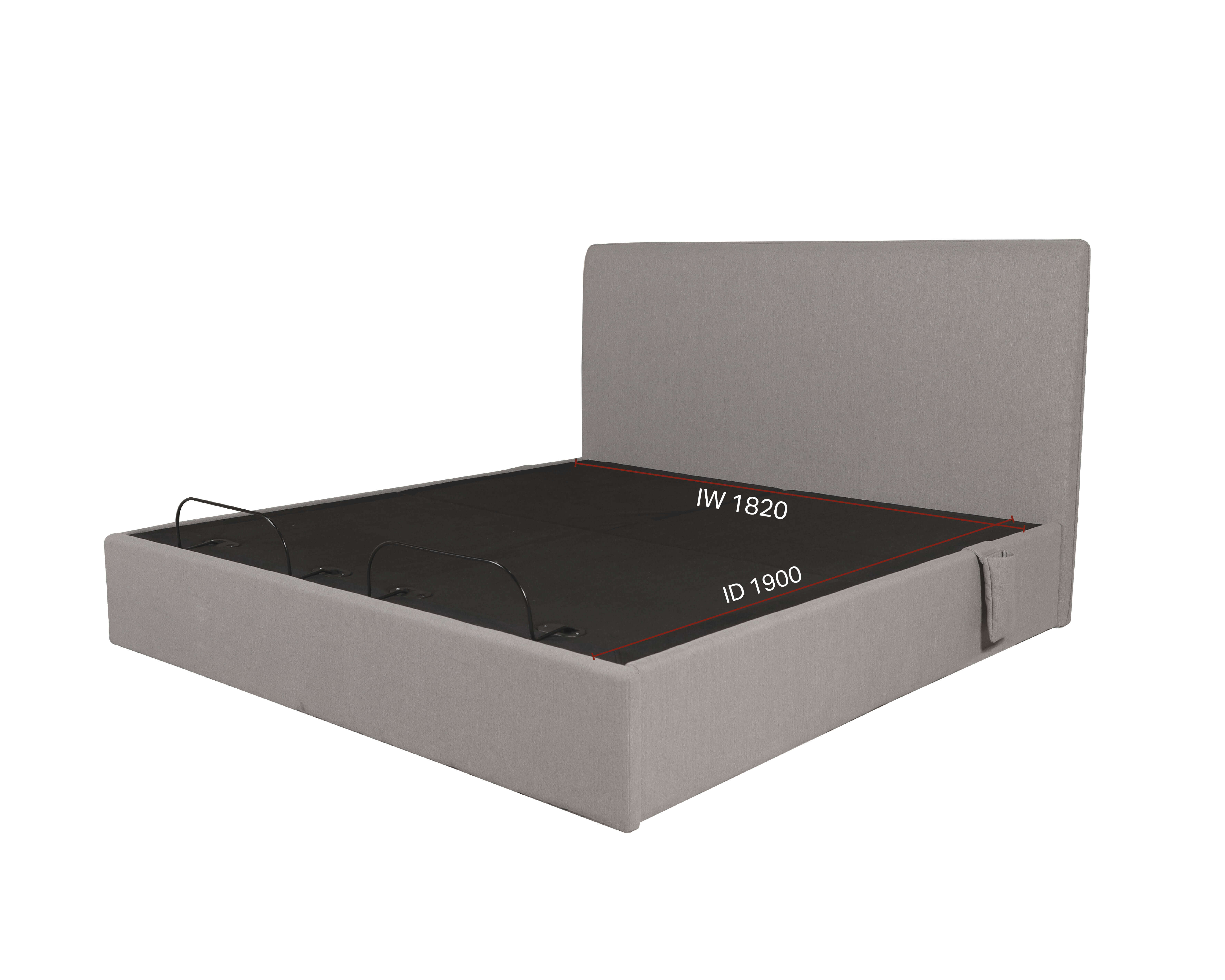 Benita Adjustable Bed Frame + Full board – King